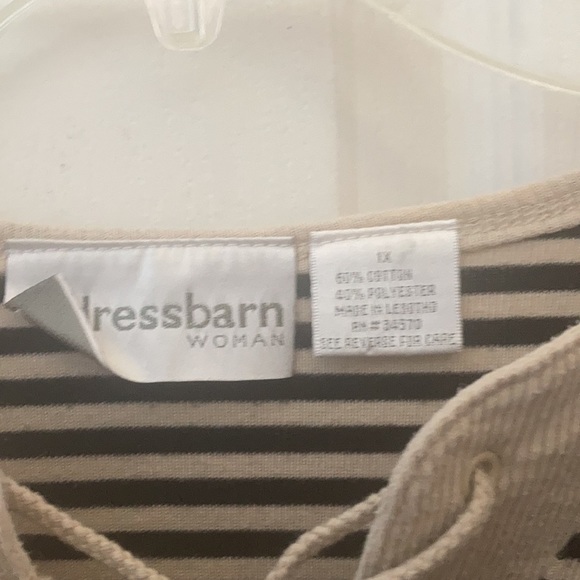 FINAL MARKDOWN Ladies dressbarn top 1x - Picture 3 of 3